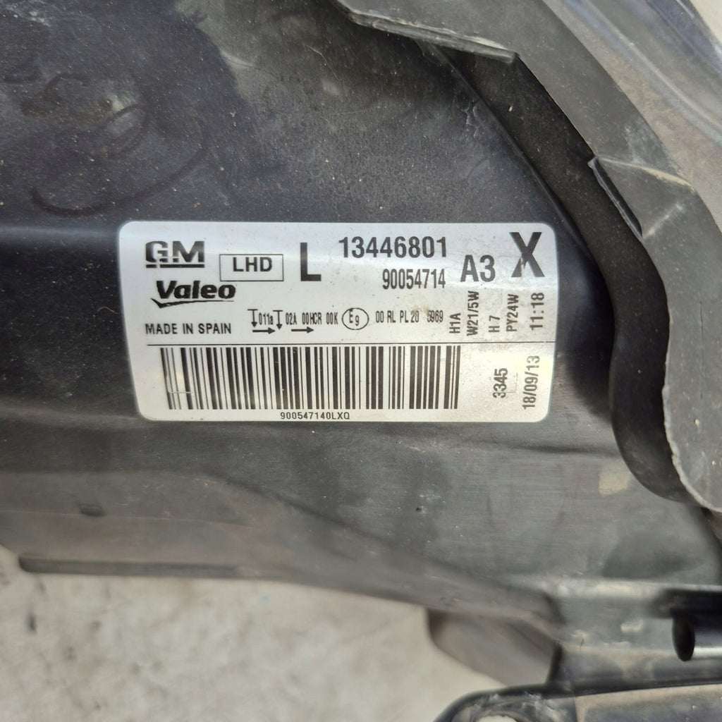 Frontscheinwerfer Opel Corsa D 13446801 Links Scheinwerfer Headlight SCH7445628801ff