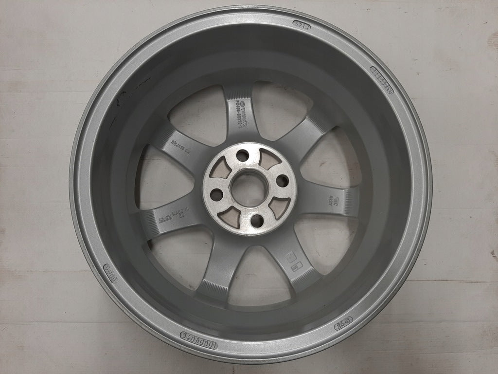 1x Alufelge 15 Zoll 5.5" 4x100 45ET Glanz Silber PZ405B0670 Toyota Yaris FEL9398496088cq