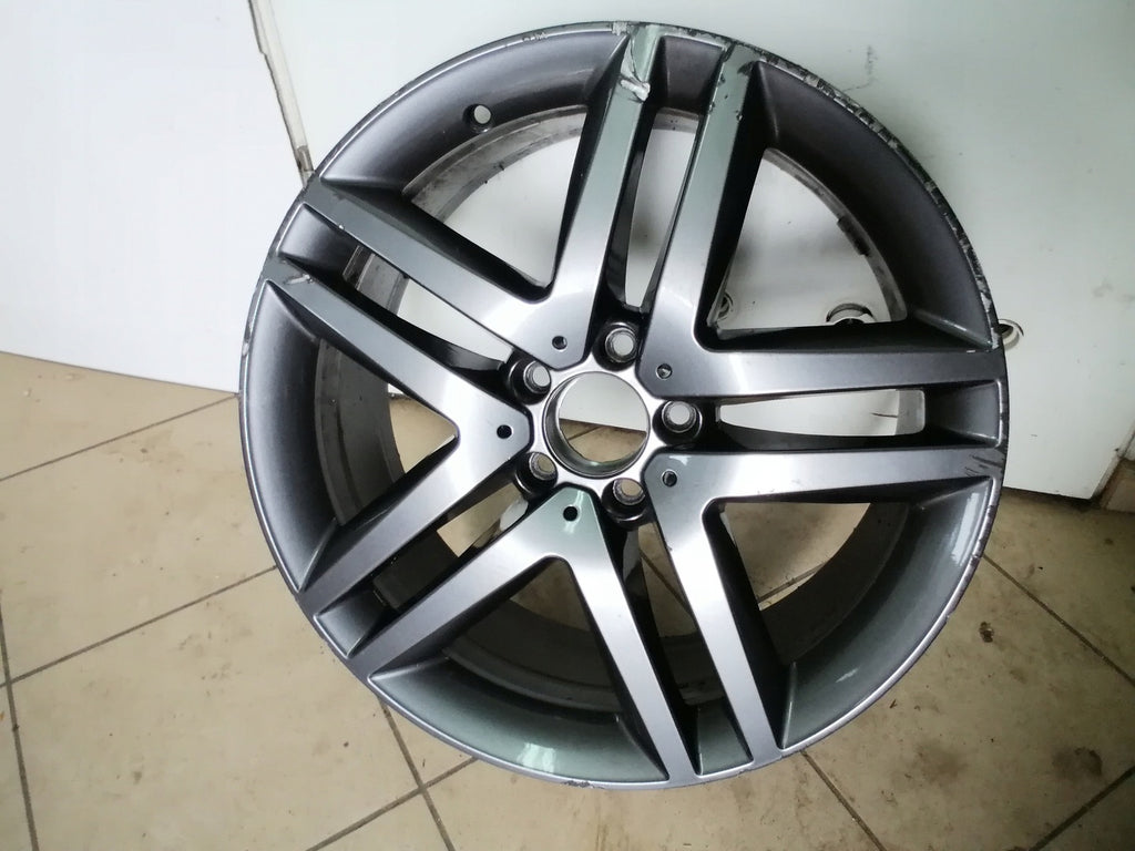 1x Alufelge 19 Zoll 8.0" 5x112 52ET Graphit A4474011500 Mercedes-Benz Vito