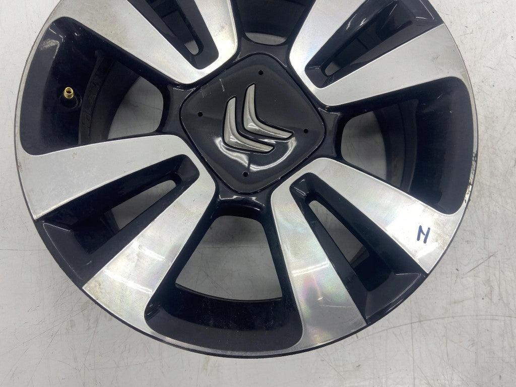 1x Alufelge 16 Zoll 6.5" 4x108 20ET Glanz Schwarz 9813075077 Citroën C3 Iii FEL9353192669bt