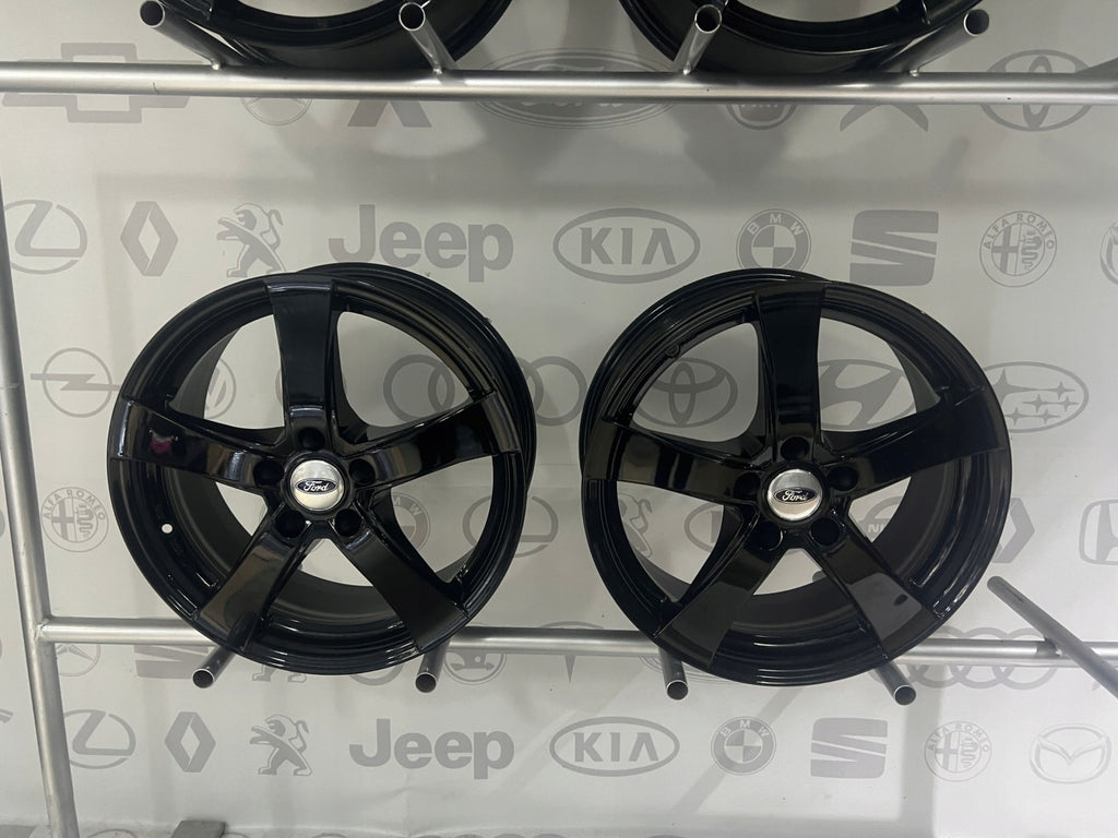 4x Alufelge 17 Zoll 7.5" 5x108 48ET Glanz Schwarz TRE7HKA48 Citroën Ds 4 I FEL5432317207it