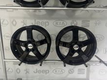 Load image into Gallery viewer, 4x Alufelge 17 Zoll 7.5" 5x108 48ET Glanz Schwarz TRE7HKA48 Citroën Ds 4 I FEL5432317207it