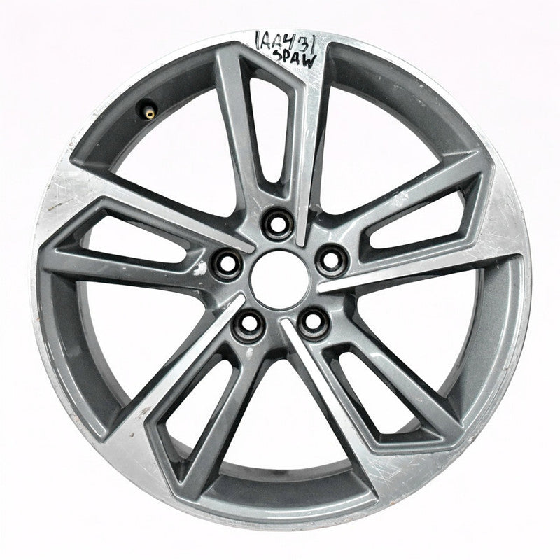 1x Alufelge 18 Zoll 8.0" 5x112 40ET Glanz Graphit 8W0601025DL Audi A4 Mg