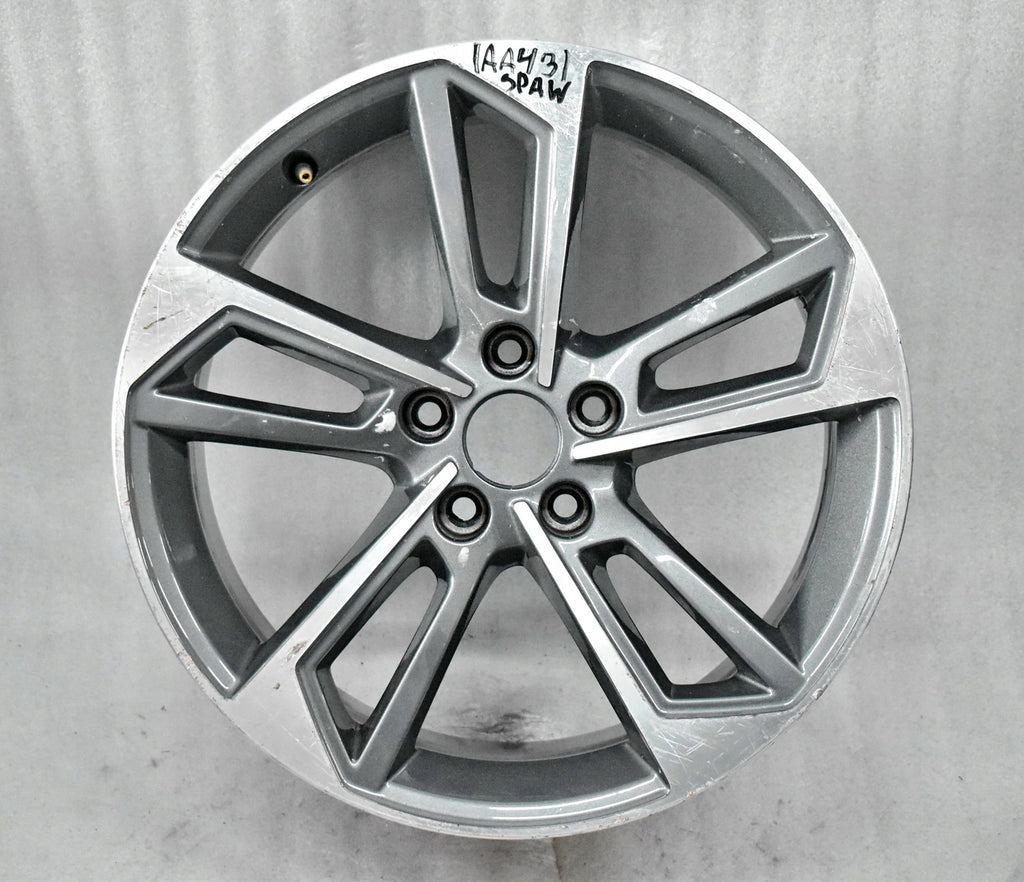 1x Alufelge 18 Zoll 8.0" 5x112 40ET Glanz Graphit 8W0601025DL Audi A4 Mg