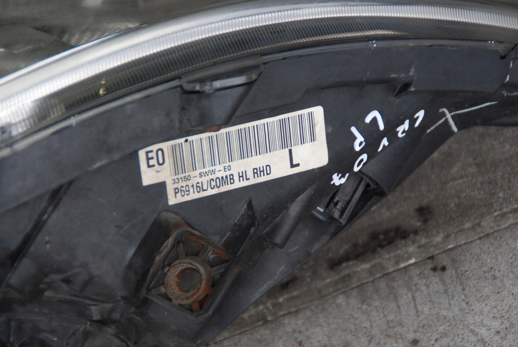 Frontscheinwerfer Honda Crv Cr-V III Ein Stück (Rechts oder Links) Headlight