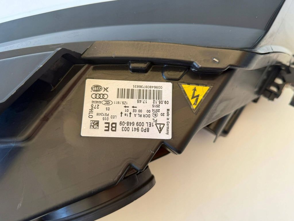 Frontscheinwerfer Audi A3 8P0941003 Xenon Links Scheinwerfer Headlight SCH8473106968cg