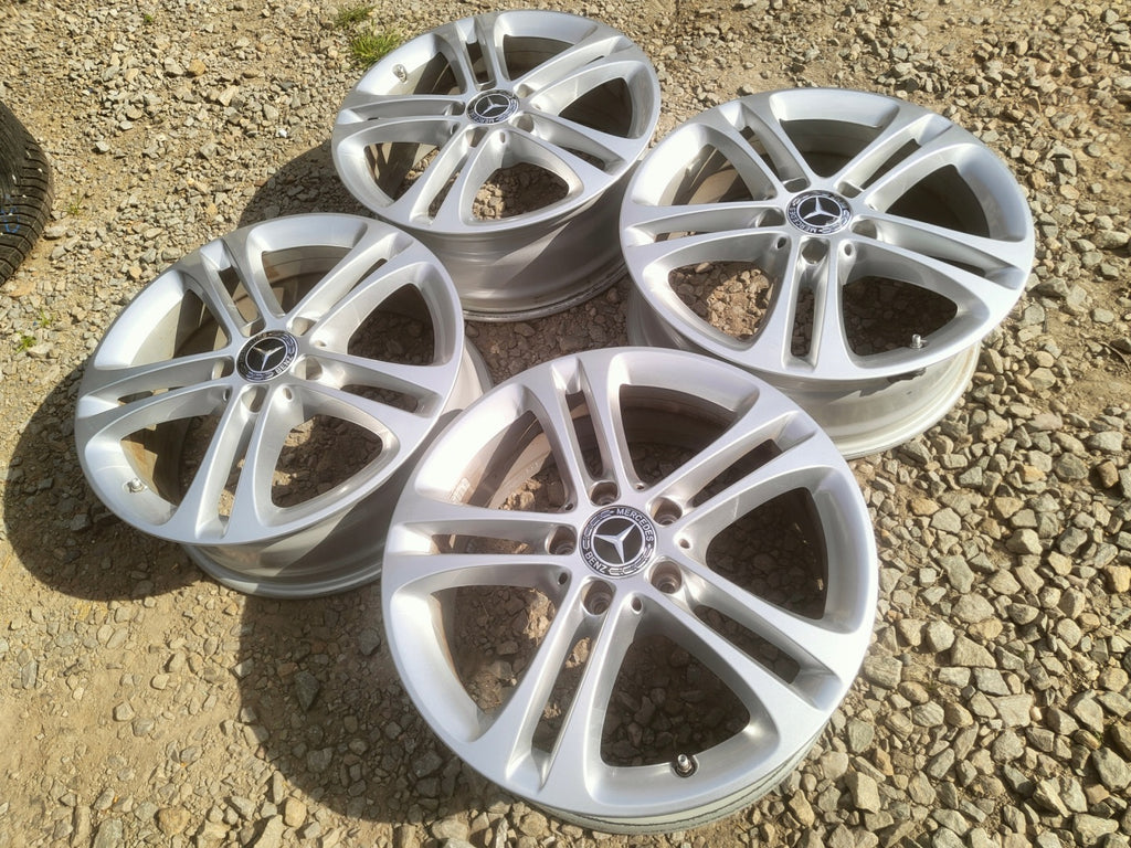 4x Alufelge 17 Zoll 6.5" 5x112 44ET Mercedes-Benz Rim Wheel FEL8218286737dd