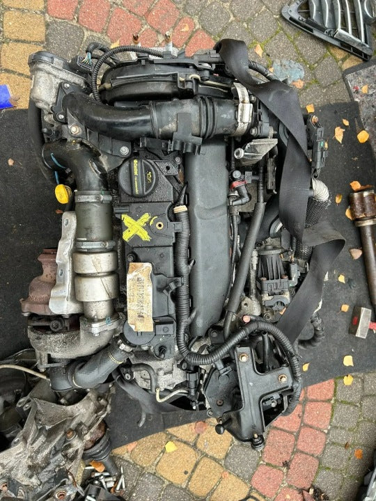 Motor Ford Fiesta II Fbd 1.6 TDCI 97PS 71kW 2014 Diesel Engine Unkomplett MOT9177319758jx