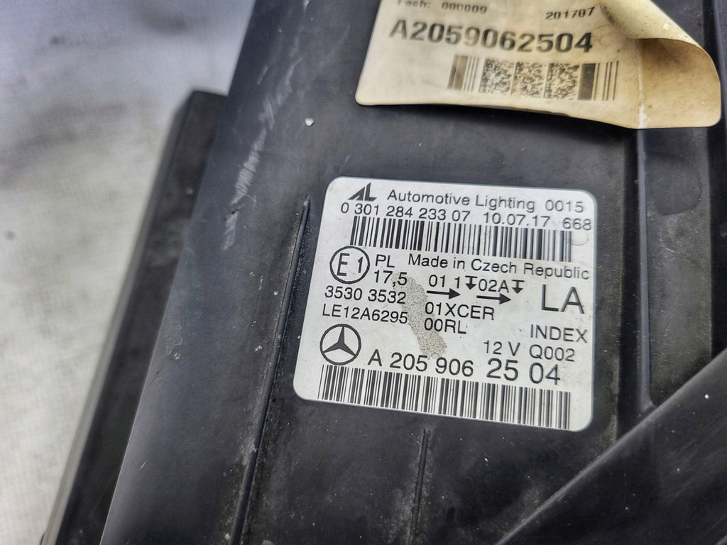 Frontscheinwerfer Mercedes-Benz W205 A2059062504 LED Links Headlight SCH5421711137qa