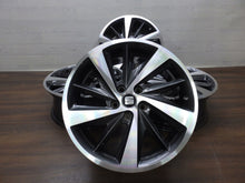 Laden Sie das Bild in den Galerie-Viewer, 4x Alufelge 18 Zoll 7.5" 5x112 51ET Glanz Grau 5F0601025E Mg Leon Rim Wheel FEL9405551522sh