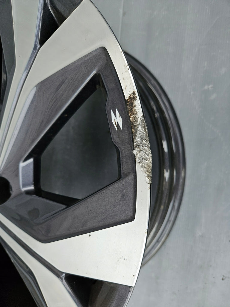 1x Alufelge 18 Zoll 7.0" 5x114.3 35ET Glanz Grau 403005075 Mg Captur Ii