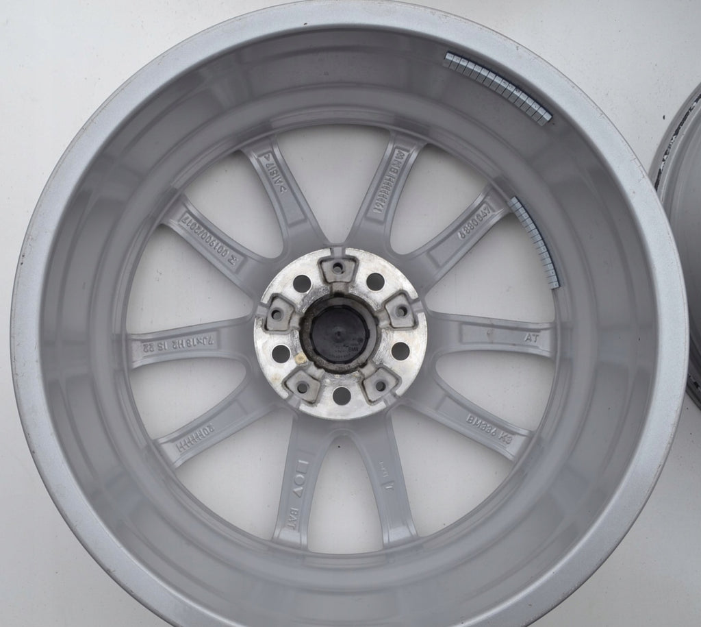 4x Alufelge 18 Zoll 7.0" 5x112 22ET Glanz Silber 6880047 BMW G22 G26 Rim Wheel FEL8155430324aj