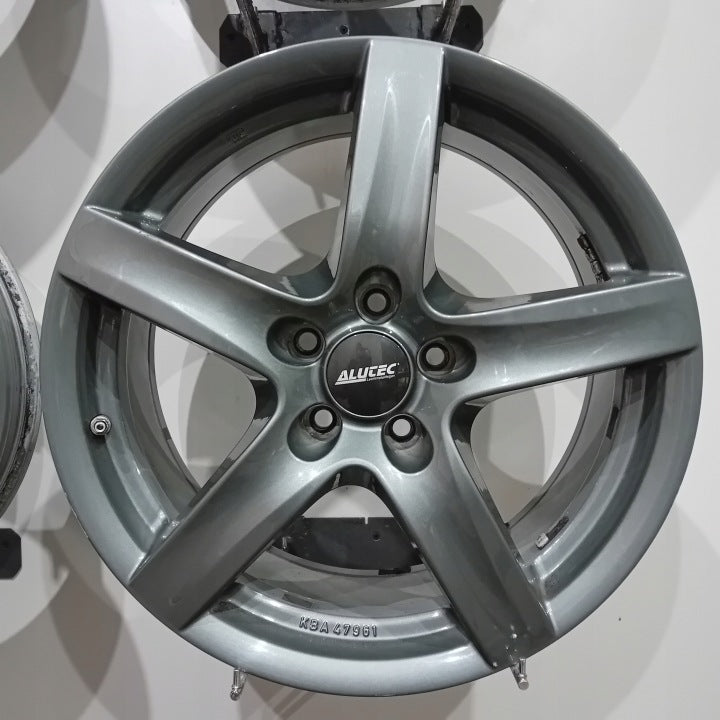 4x Alufelge 18 Zoll 8.0" 5x112 52ET Glanz KBA47961 Mercedes-Benz Gle W166 FEL1823765348ym