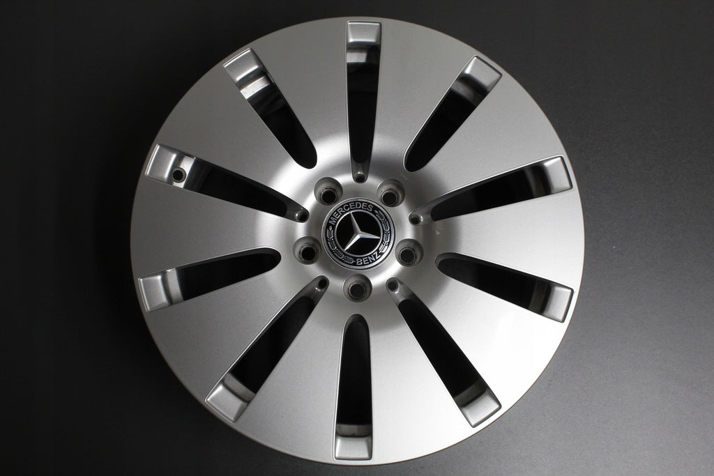 4x Alufelge 17 Zoll 8.0" 5x112 54ET Glanz Silber A2054013800 Mercedes-Benz W205 FEL2605949180ra