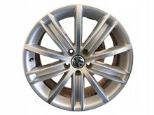 Load image into Gallery viewer, 4x Alufelge 18 Zoll 7.0" 5x112 43ET Glanz Silber 5N0601025 VW Tiguan Rim Wheel FEL1121316834gk