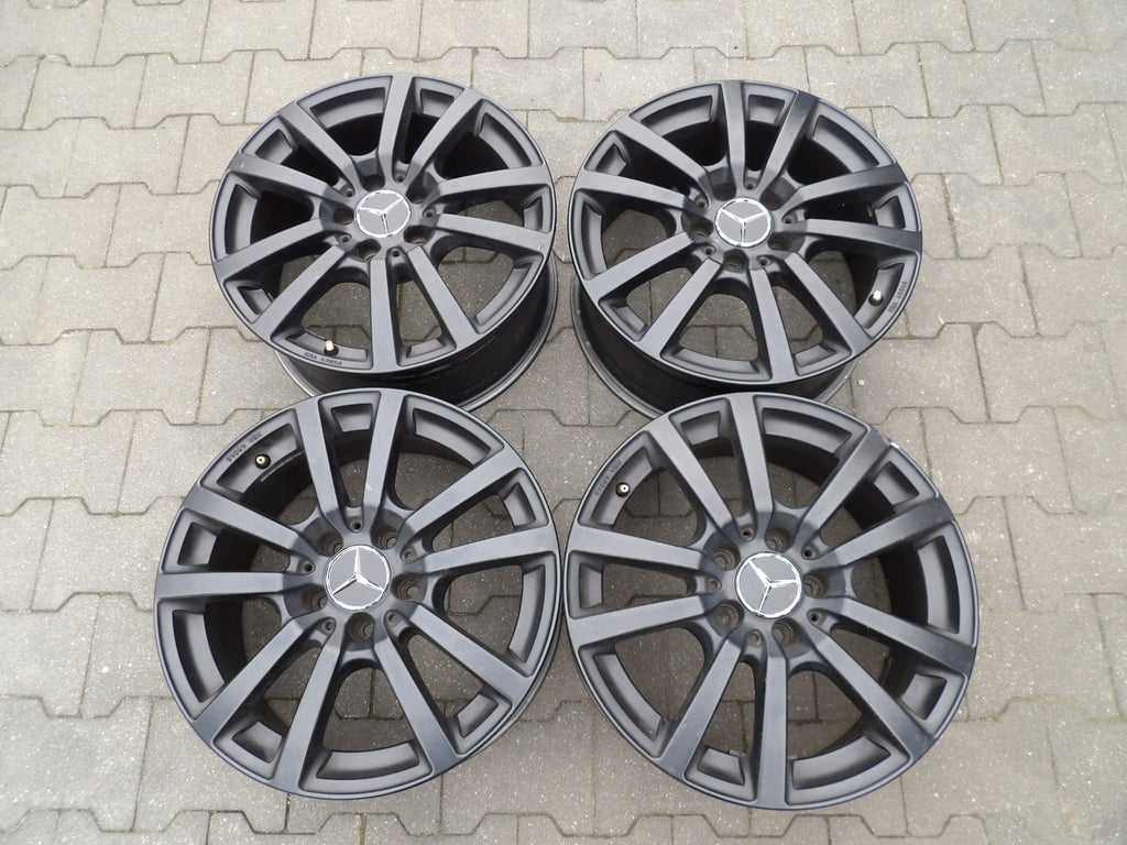 4x Alufelge 17 Zoll 7.5" 5x112 51ET Mercedes-Benz Rim Wheel FEL5987016804tx
