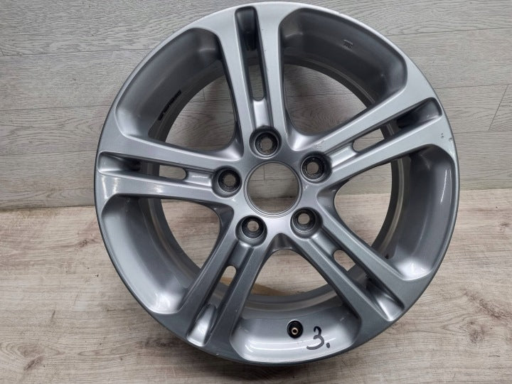 1x Alufelge 16 Zoll 6.5" 5x114.3 55ET Glanz Grau HL46621 Honda Civic Rim Wheel FEL6594172869cl