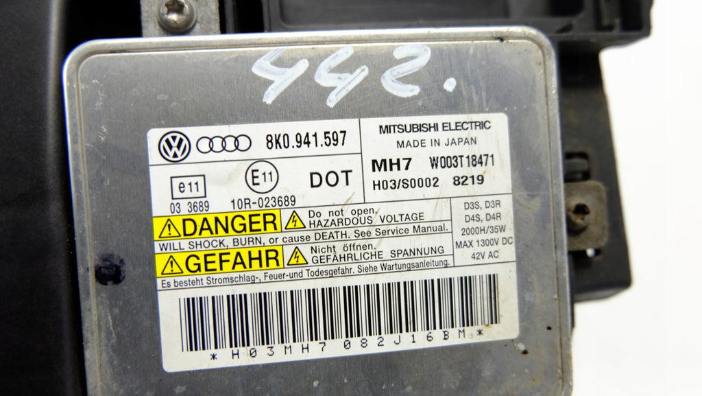 Frontscheinwerfer Audi A5 8T0941003AD Xenon Links Scheinwerfer Headlight SCH8558291759ed
