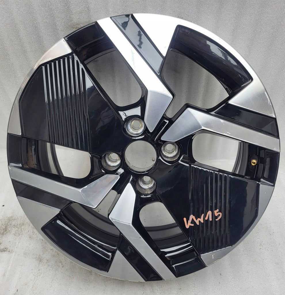 1x Alufelge 17 Zoll 6.5" 4x108 32ET Glanz Schwarz 9849269080 Peugeot II 208 FEL8670487969ot