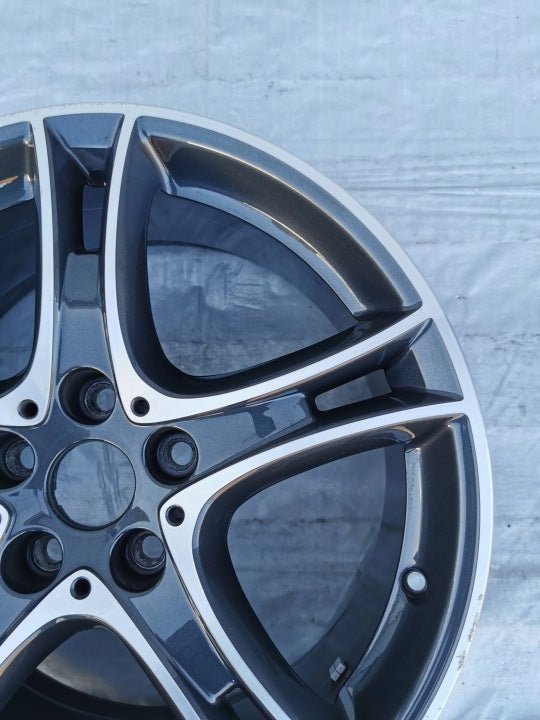 1x Alufelge 18 Zoll 8.0" 5x112 57ET 6855092 BMW 2 F45 F40 F46 Rim Wheel FEL8380838174jk