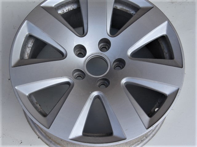 1x Alufelge 16 Zoll 7.0" 5x112 42ET Glanz Silber 4F0601025AN Audi A6 Rim Wheel