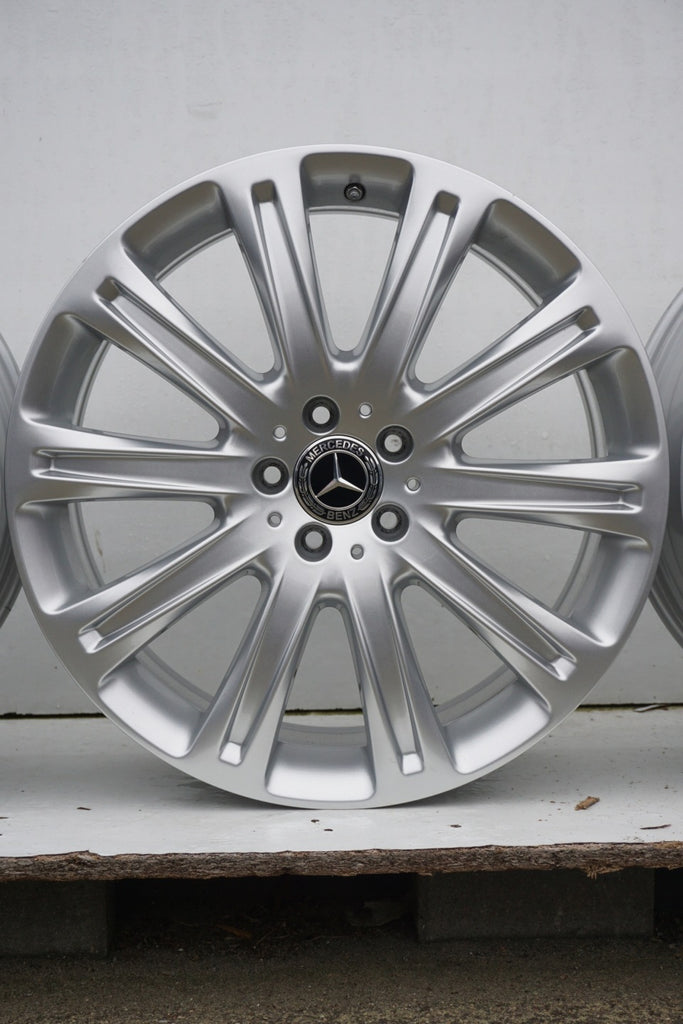 4x Alufelge 20 Zoll 8.5" 5x112 29ET Glanz Silber A2924010300 Mercedes-Benz Gle FEL3187060872gv