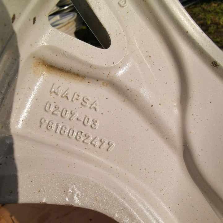 1x Alufelge 17 Zoll 7.0" 5x108 42ET Glanz Silber 9818082477 Citroën C5 I FEL8773147217gz