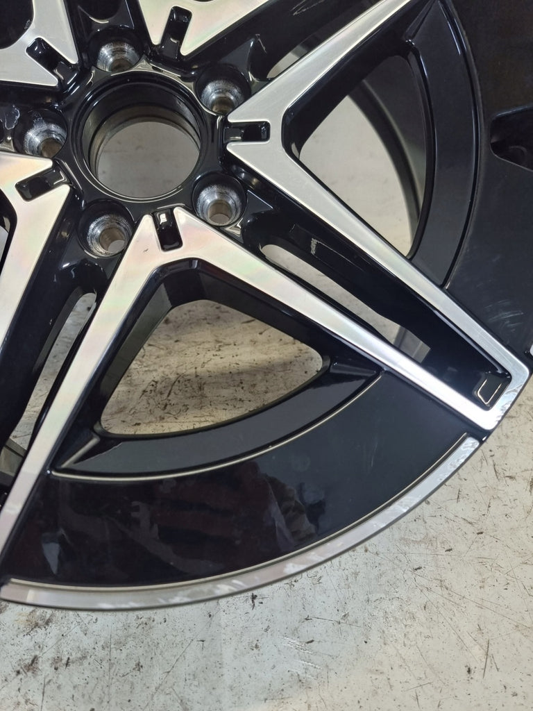 1x Alufelge 18 Zoll 7.5" 5x112 40ET Glanz Schwarz A2064017600 Mercedes-Benz W206 FEL6236498455cx
