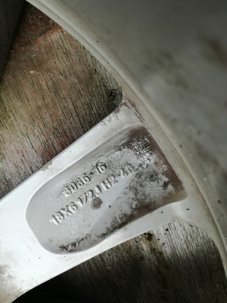 1x Alufelge 18 Zoll 6.5" 5x114.3 8086-22 Nissan Qashqai Rim Wheel FEL7026970688am