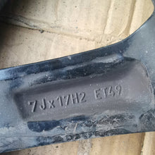 Load image into Gallery viewer, 1x Alufelge 17 Zoll 7.0" 5x112 49ET Glanz Schwarz 5E0601025BQ Skoda Octavia Iii FEL4424762546vu