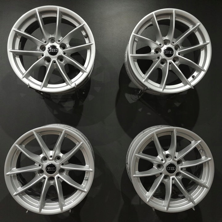 4x Alufelge 16 Zoll 6.5" 5x112 22ET 6876921-F605296 Audi I Rim Wheel FEL7358559927po