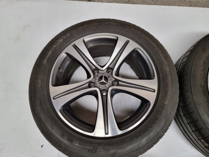 4x Alufelge 17 Zoll 7.5" 5x112 40ET A2134011200 Mercedes-Benz W213 Rim Wheel FEL6461619811gh