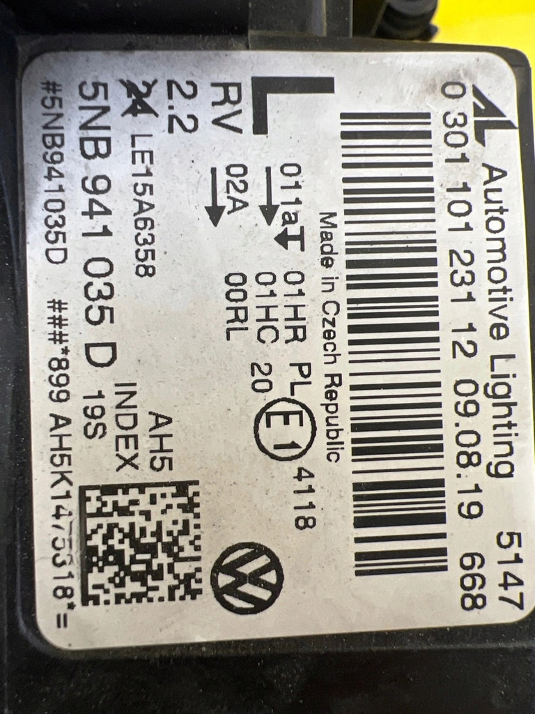 Frontscheinwerfer VW Tiguan 5NB941035D LED Links Scheinwerfer Headlight