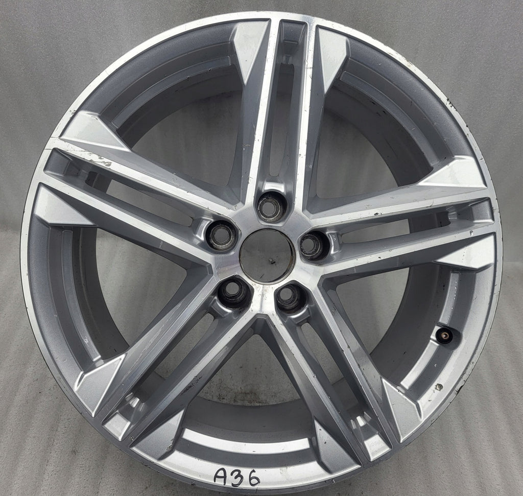 1x Alufelge 19 Zoll 8.0" 5x112 39ET Glanz Silber 80A601025G Audi Q5 Rim Wheel FEL1850651856bt