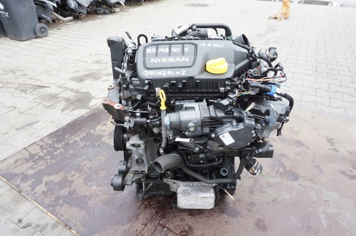 Motor Nissan Renault I R9MB405 1.6 DCI 96kW 78TKm Diesel Engine Komplett MOT1562185341ua