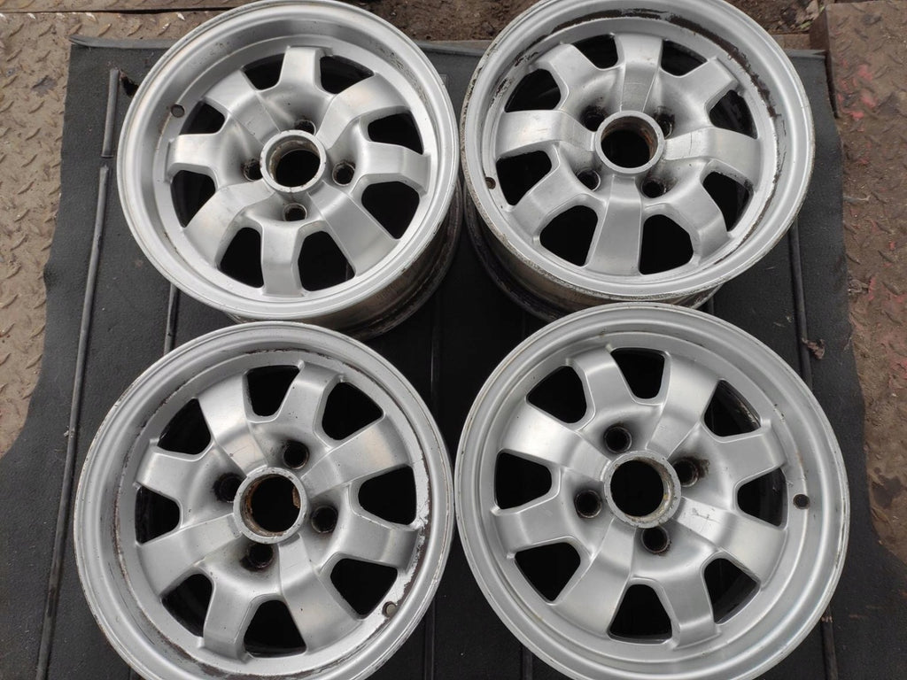 4x Alufelge 14 Zoll 6.0" 4x108 33ET Silber 477601031B Citroën I 924 Rim Wheel FEL4704695369rl