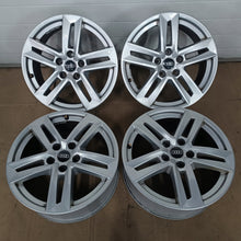 Load image into Gallery viewer, 4x Alufelge 17 Zoll 7.0" 5x112 42ET Glanz Silber 8W0601025P Audi A4 A3 Rim Wheel FEL6091946581tg