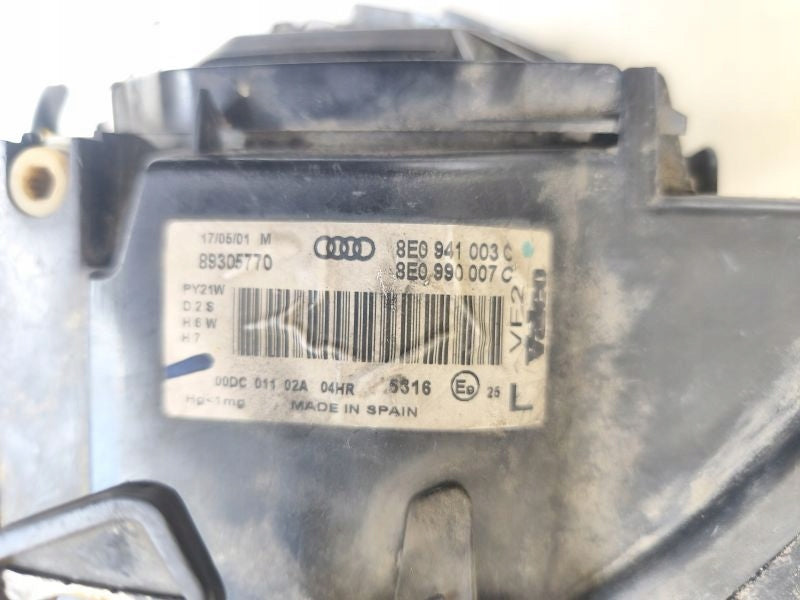 Frontscheinwerfer Audi A4 B6 8E0941003C 8E0990007C Links Scheinwerfer Headlight SCH7176250592cq