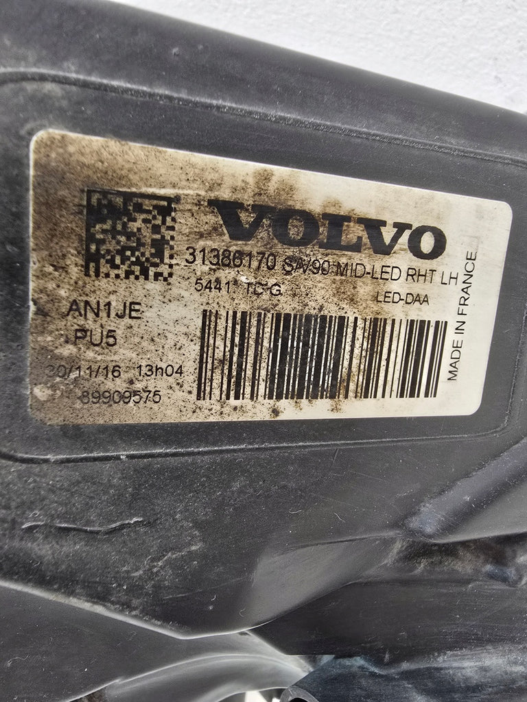 Frontscheinwerfer Volvo S90 V90 31386170 LED Ein Stück (Rechts oder Links) SCH7832638828iv