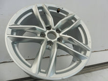 Load image into Gallery viewer, 1x Alufelge 18 Zoll 8.0&quot; 5x112 40ET Glanz Silber 8W0601025HK Audi Rim Wheel