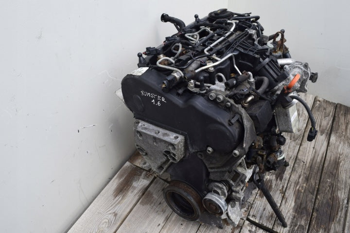 Motor Seat Skoda VW I CAY 1.6 TDI 90PS 66kW 189TKm Diesel Engine Komplett MOT9539487093os