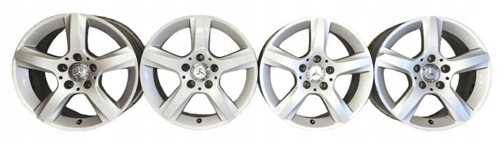 4x Alufelge 16 Zoll 7.0" 5x112 37 5ET A1724010102 Mercedes-Benz Cla Clk Slc Slk FEL6165909561he