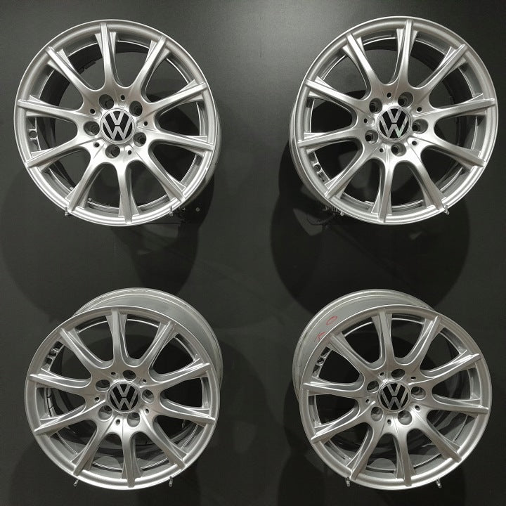 4x Alufelge 16 Zoll 6.5" 5x112 38ET A2054012400 Mercedes-Benz Golf Vii Rim Wheel FEL1429981890zl