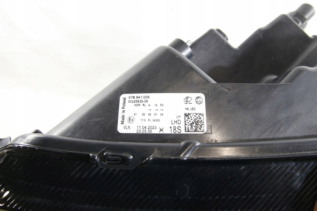 Frontscheinwerfer Skoda Karoq 57B941009 LED Links Scheinwerfer Headlight SCH4905000497wf