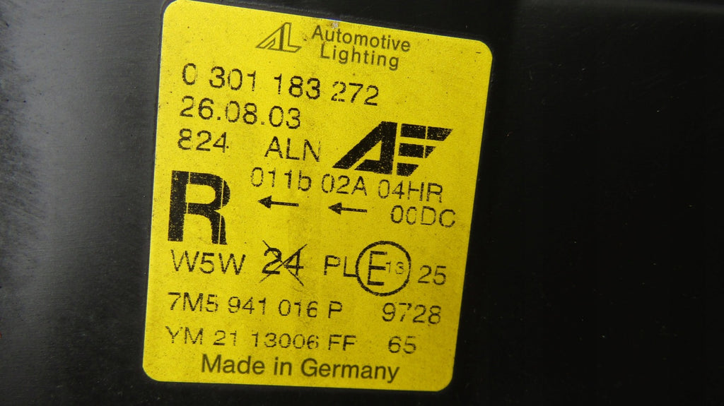 Frontscheinwerfer Ford Galaxy 7M5941016P Xenon Rechts Scheinwerfer Headlight SCH7389718907rv