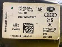 Load image into Gallery viewer, Frontscheinwerfer Audi A3 8V0941006C Xenon Rechts Scheinwerfer Headlight SCH4384804331gj