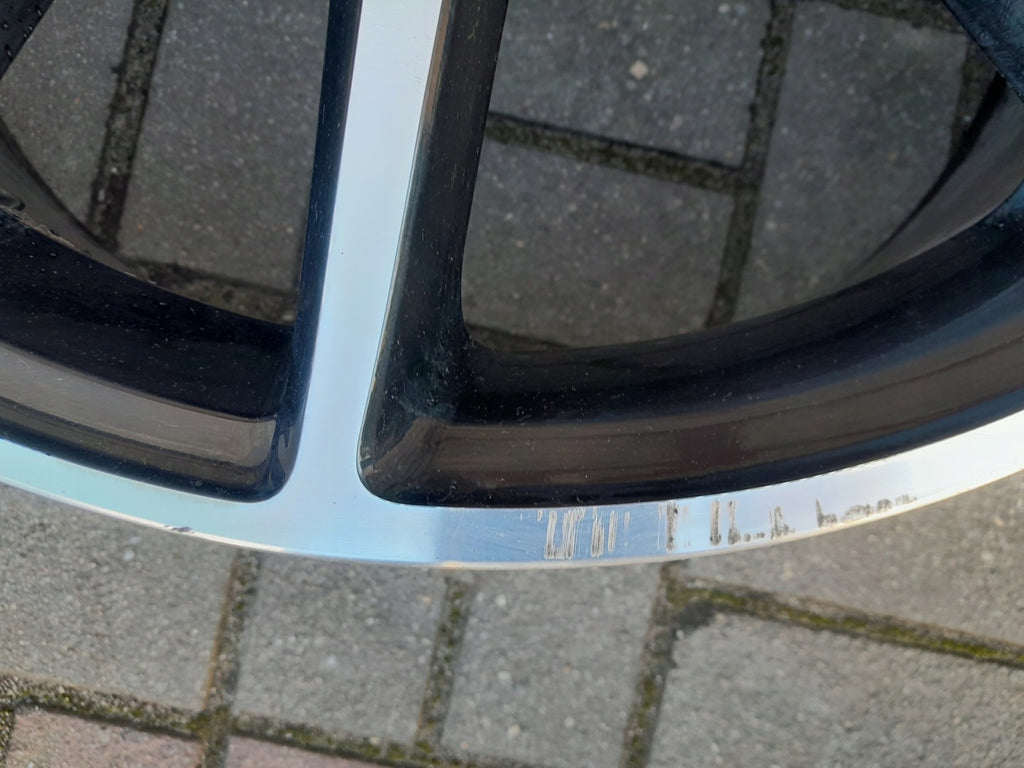 1x Alufelge 21 Zoll 8.5" 5x112 40ET Glanz A2534012000 Mercedes-Benz Glc Amg FEL2824326767ew