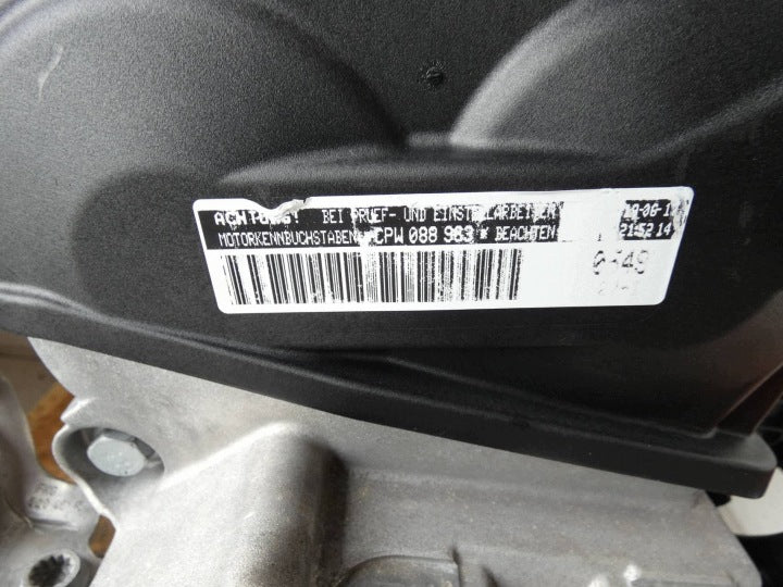 Motor Audi Seat VW A3 Leon Golf VII Caddy IV CPW 1.4 TSI 76TKm Benzin Unkomplett MOT3627713628gd