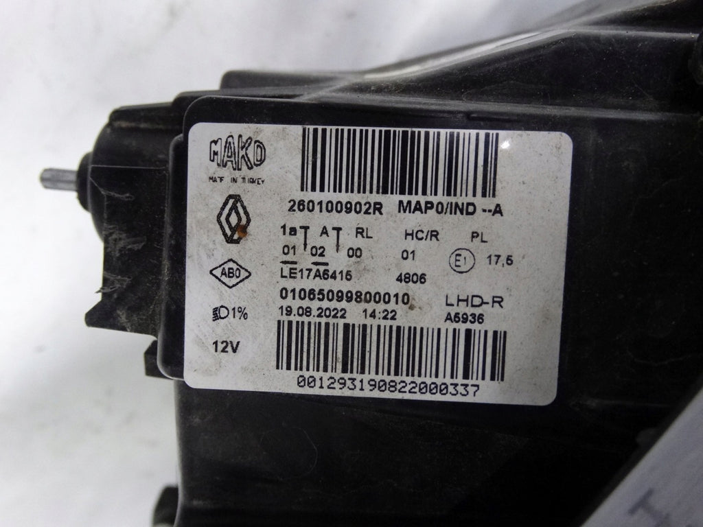 Frontscheinwerfer Renault Clio I V 260100902R LED Rechts Scheinwerfer Headlight SCH2473954834ou