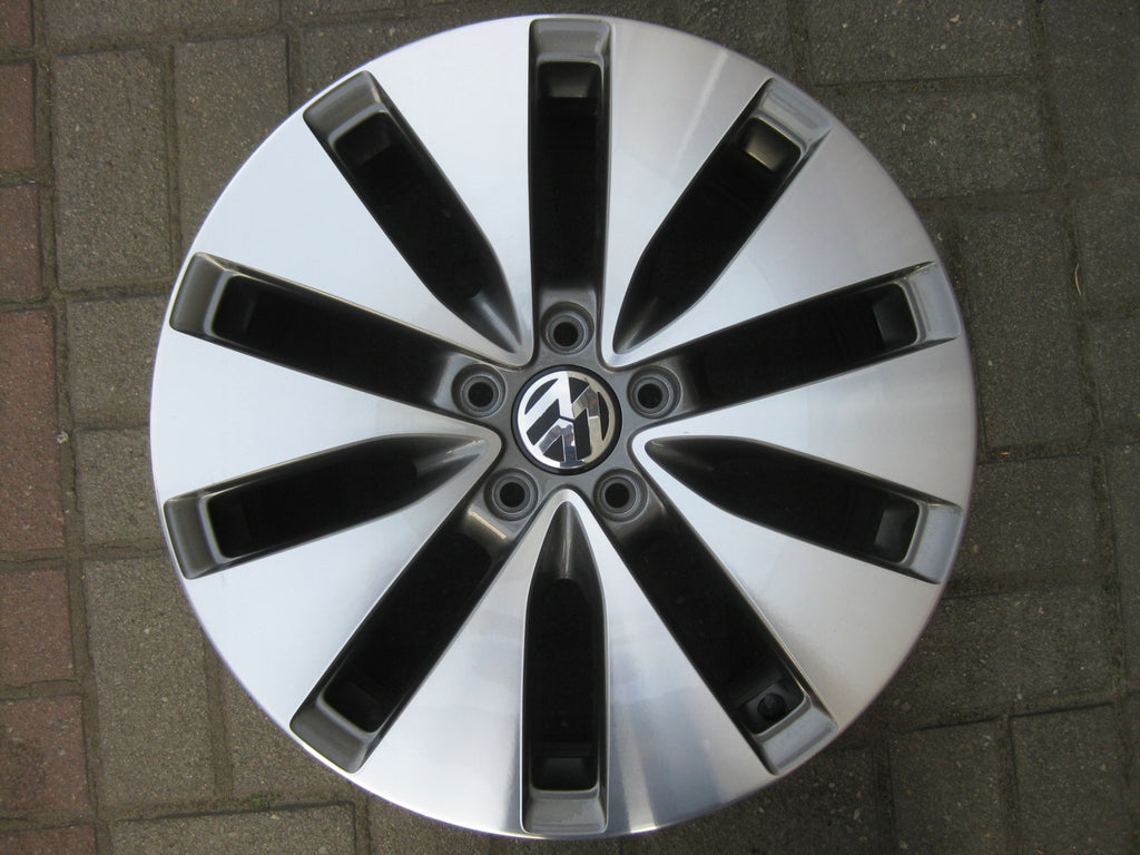 1x Alufelge 18 Zoll 7.5" 5x112 51ET Silber 1K0601025BE VW Golf Rim Wheel FEL2004931779lr